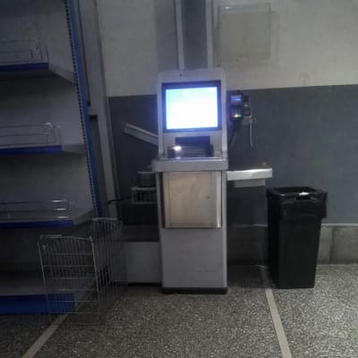 Photographic appendix to fragment TL-0933, subject Self-checkout, rubric field note.